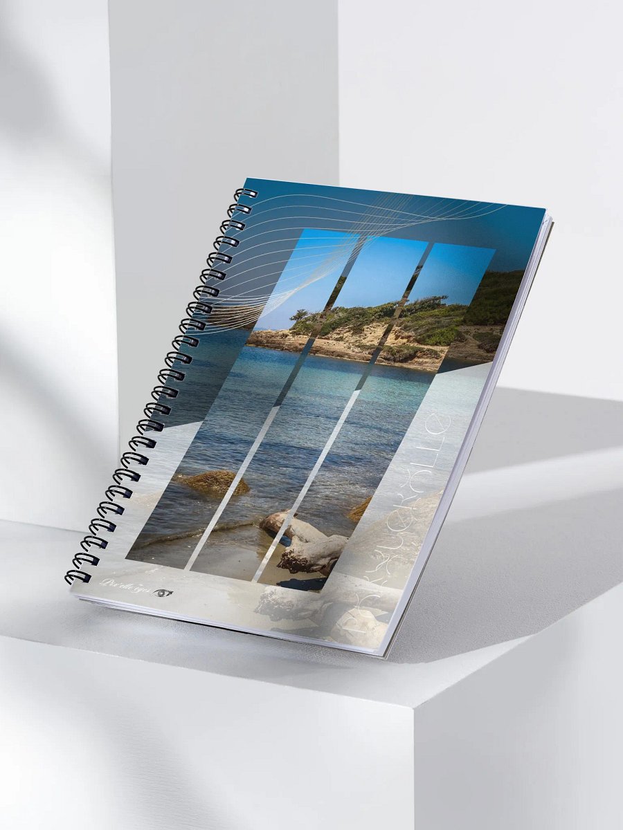 GeoGraphik Notebook – Porqurolle – A5 Format product image (3)
