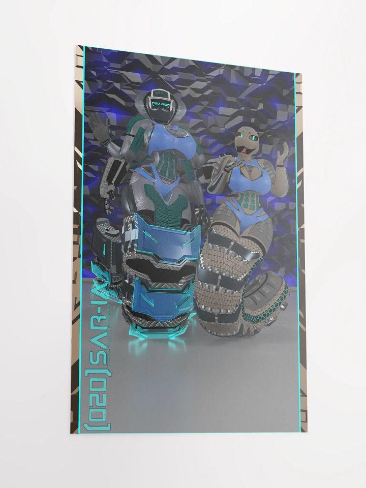 LAN-IA x SERASTE PINUP POSTER product image (4)