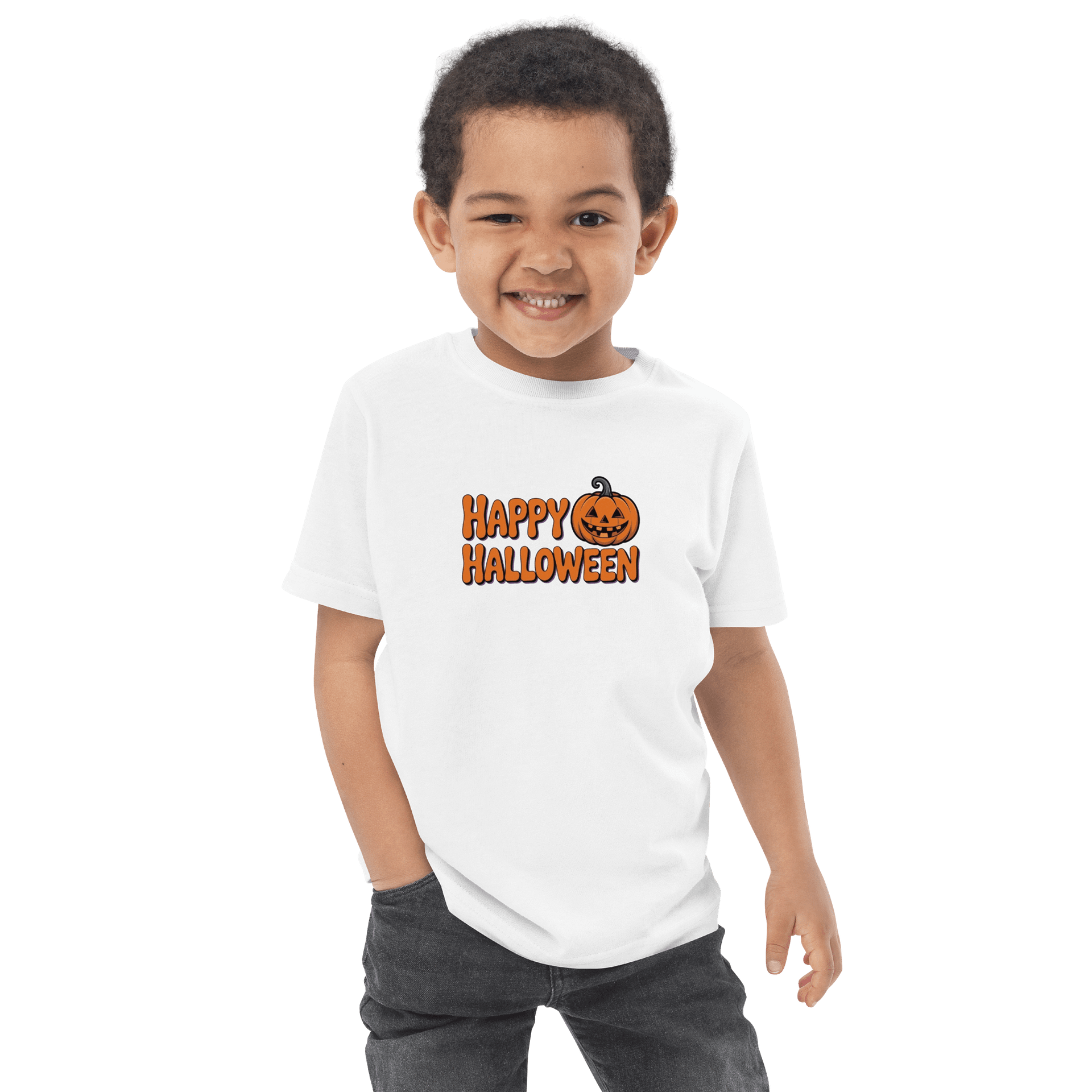 Happy Halloween Toddler Jersey Tee product image (4)