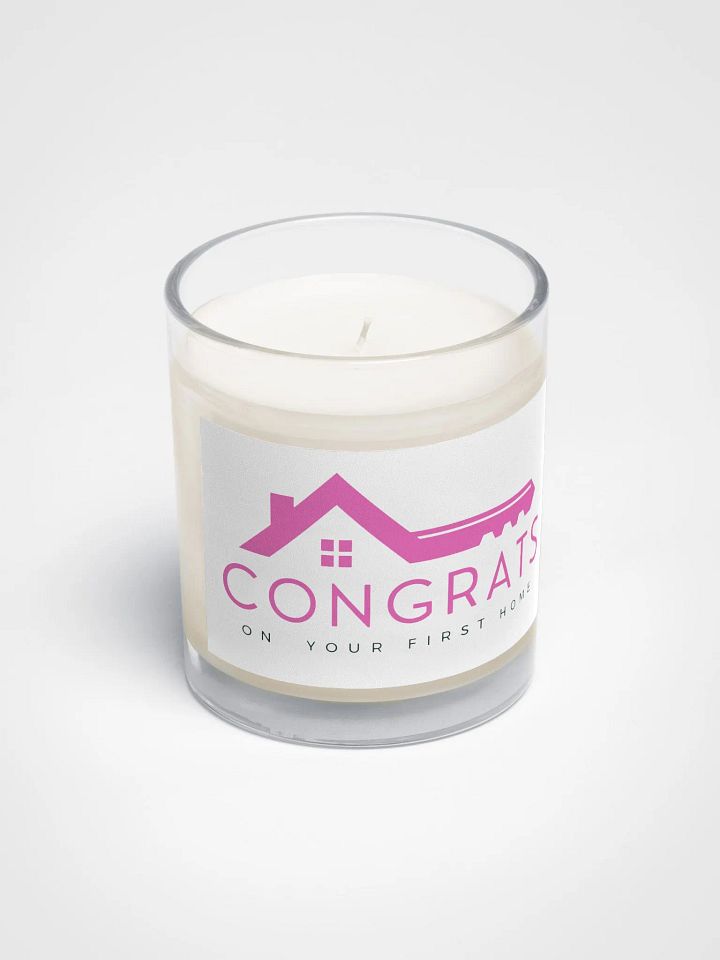 Congrats on Your First Home Soy Wax Candle product image (2)