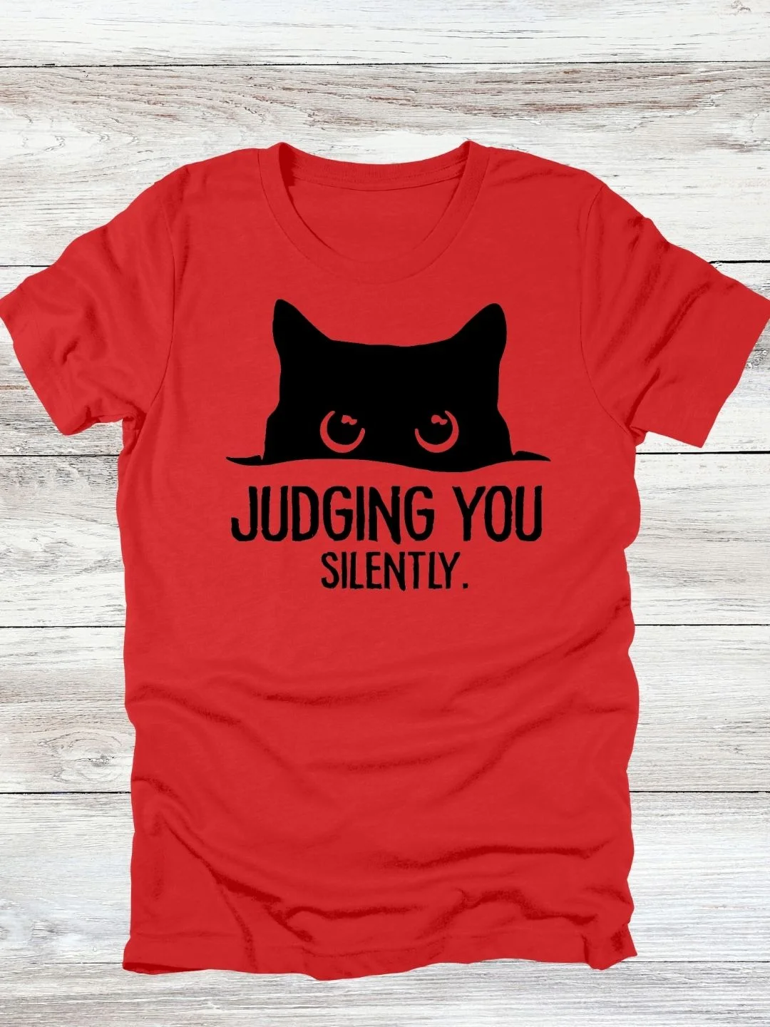 Judging You Silently Cat T-Shirt product image (14)