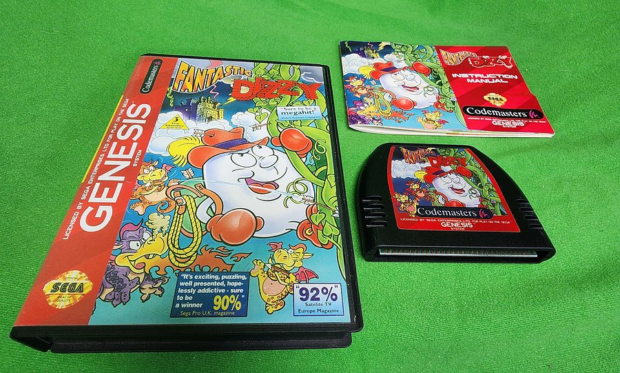 SEGA GENESIS - Fantastic Dizzy - CIB product image (1)