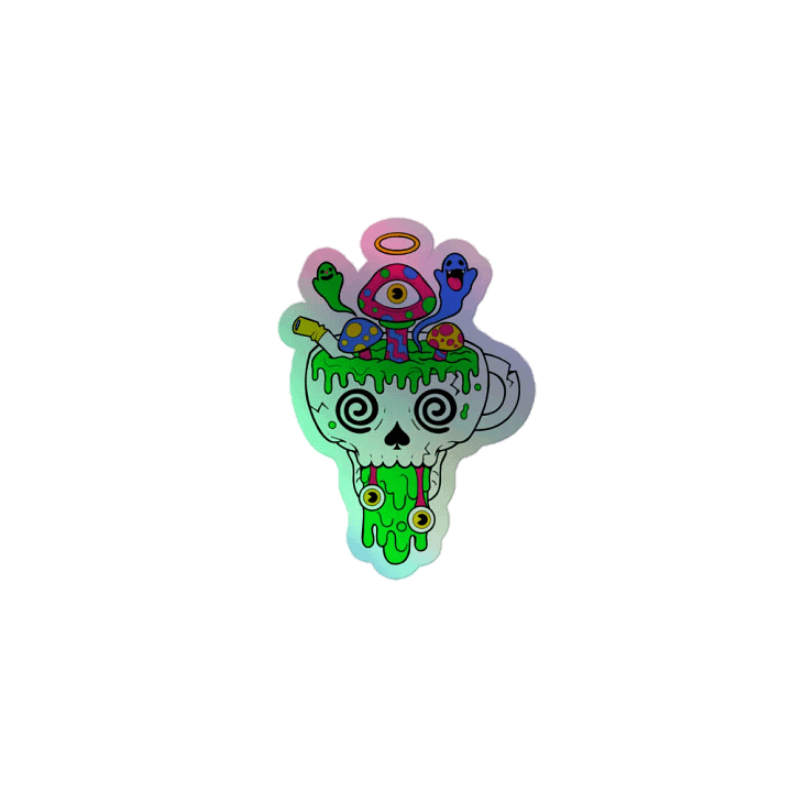 Poisoned - Tea Bone Sticker product image (1)