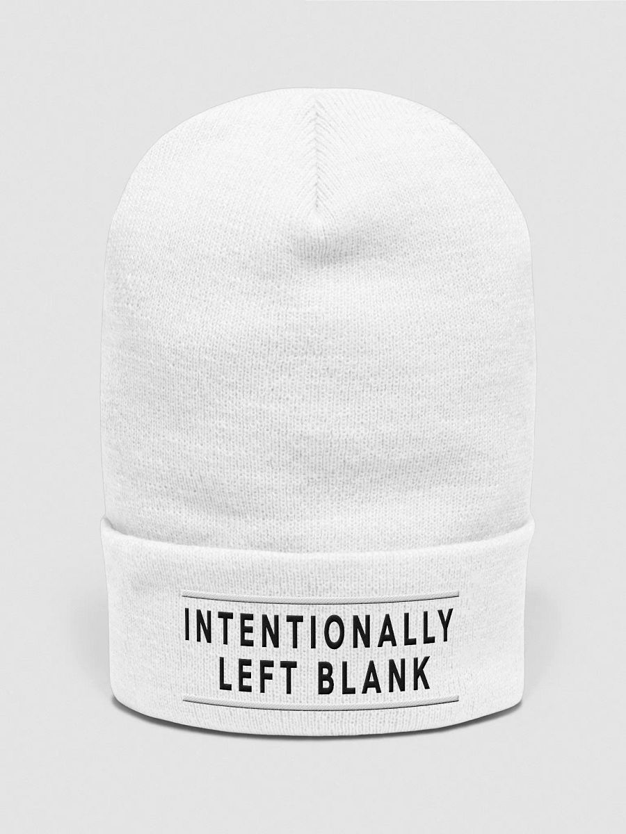 INTENTIONALLY LEFT BLANK - CUFFED BEANIE product image (3)