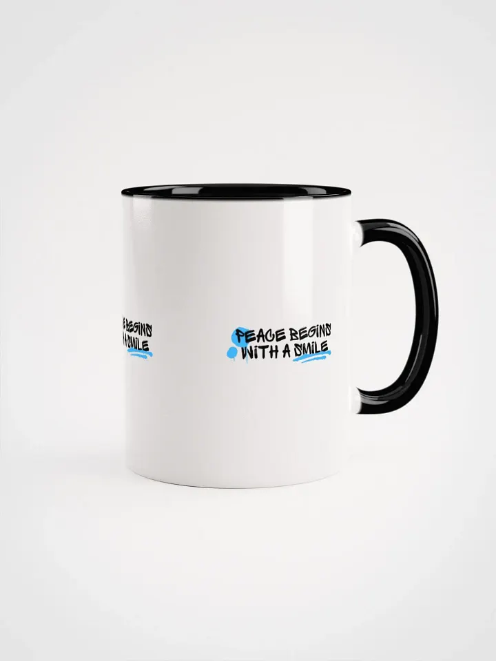Peace Begins With A Smile: Mug product image (9)