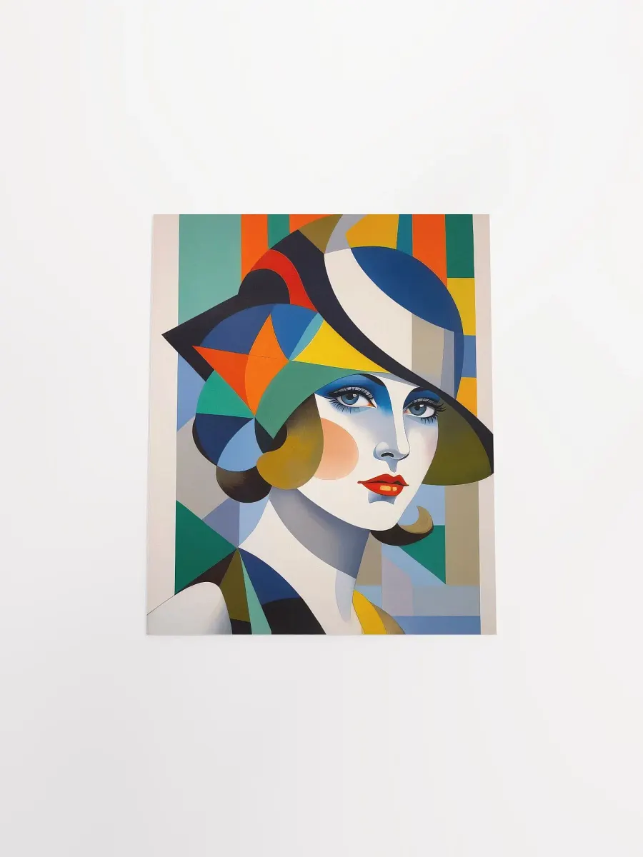 Vibrant Betty - Flapper Girl - Poster - Small and Standard Sizes - 8x10-11x14-12x16-16x20 Inches product image (16)