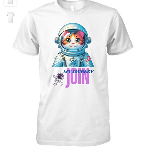 Call For Companionship
The image portrays a curious cat donning an astronaut’s helmet and suit, set against a white space bac...