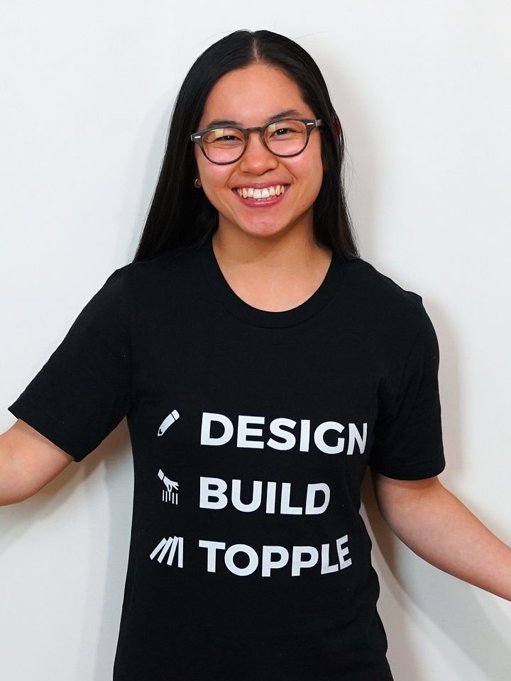 "DESIGN BUILD TOPPLE" T-Shirt product image (1)