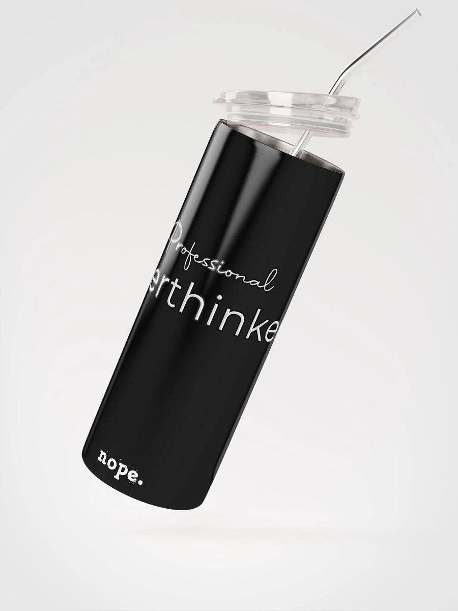 nope. resolute - overthinker tumbler 1 product image (2)