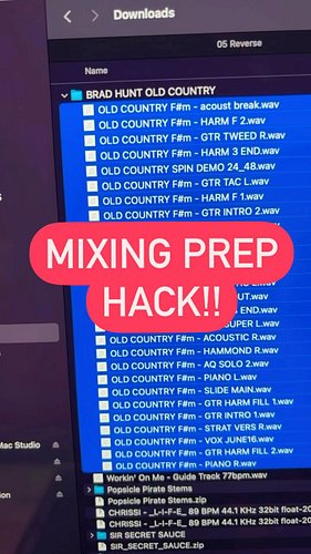 Tired of messy file names slowing you down? 😤
Here’s a quick way to clean things up and stay focused on the mix — this trick ...