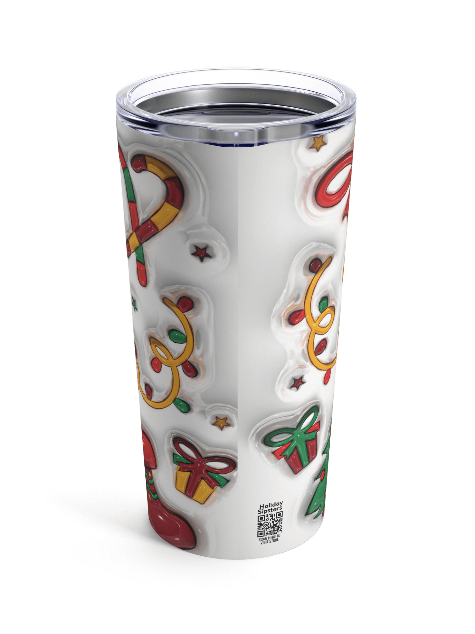 Golden Bell Christmas Stainless Steel Tumbler product image (3)