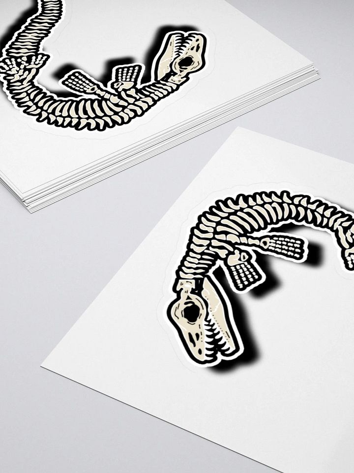 Mosasaur Skeleton Sticker product image (2)