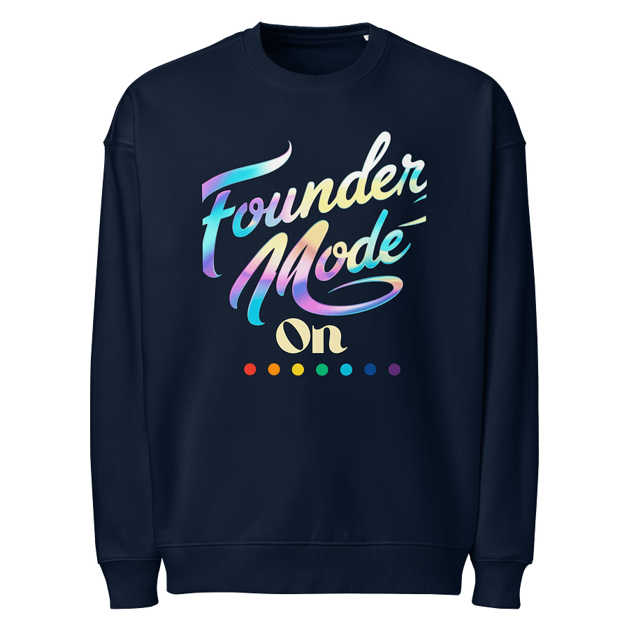 Founder Mode On Gradient Script Sweatshirt product image (1)