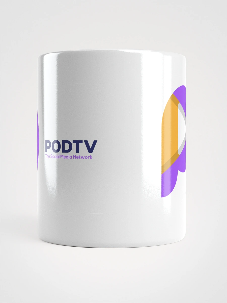 PODTV The Social Media Network White Glossy Mug product image (14)