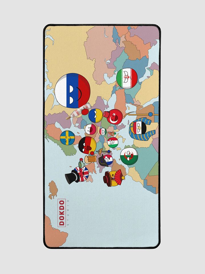 Countryball Desk Mat 15.5
