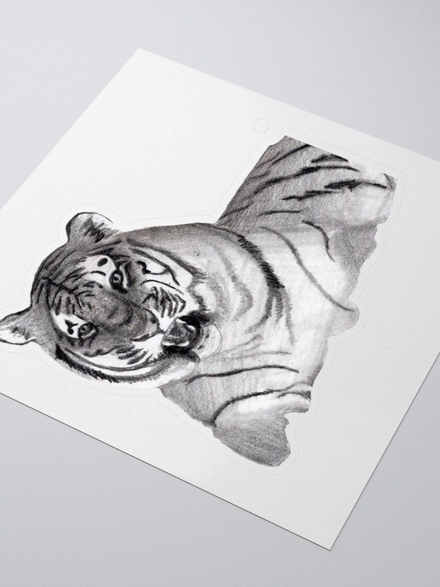 Tiger Drawing Sticker product image (7)