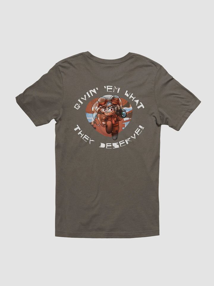 "GIVIN' 'EM WHAT THEY DESERVE!" Chibi Noure Tee product image (8)