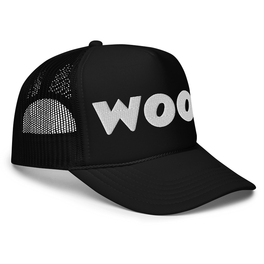 Embroidered WOOF Hat - White Thread Collection product image (5)