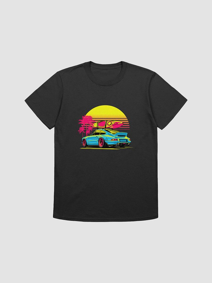Retro-Futuristic Porsche 911 Graphic Tee product image (1)