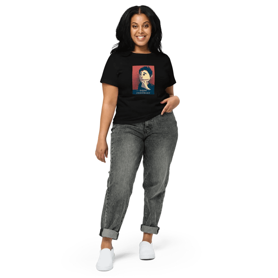 Gosh For President Women's High Waisted Tee product image (4)