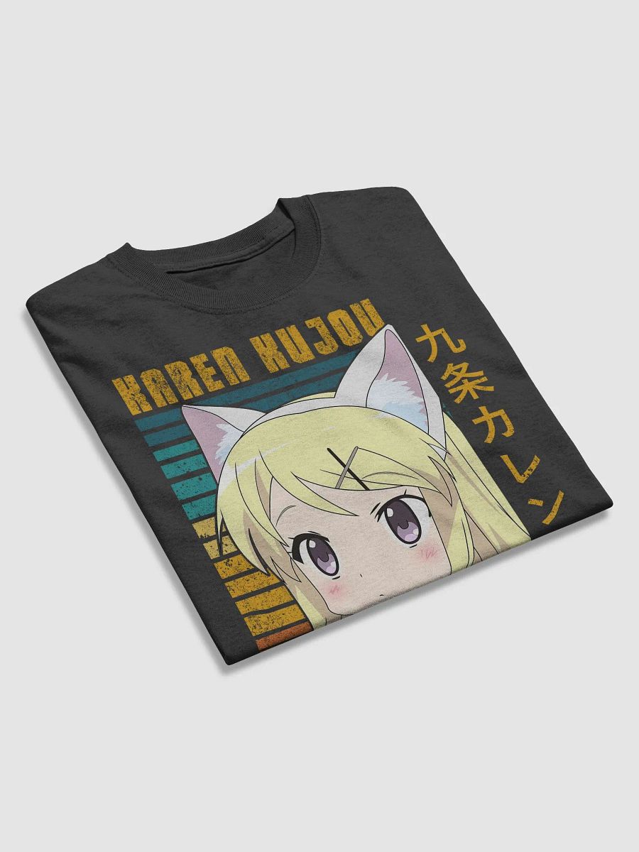 Kiniro Mosaic Karen Kujou Cat Ear T-Shirt – Gildan Heavyweight product image (3)
