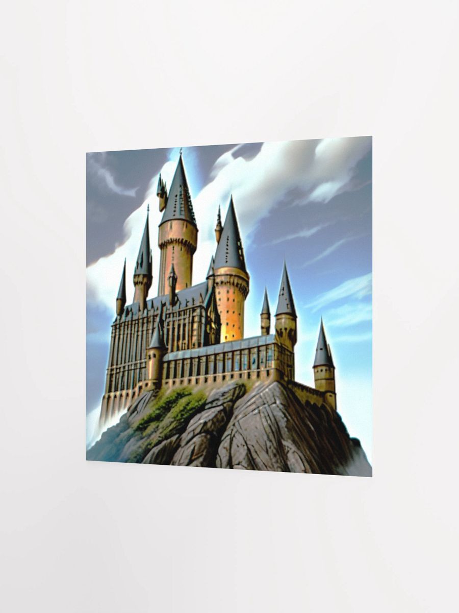 Castle Cliffside Fantasy Poster product image (10)