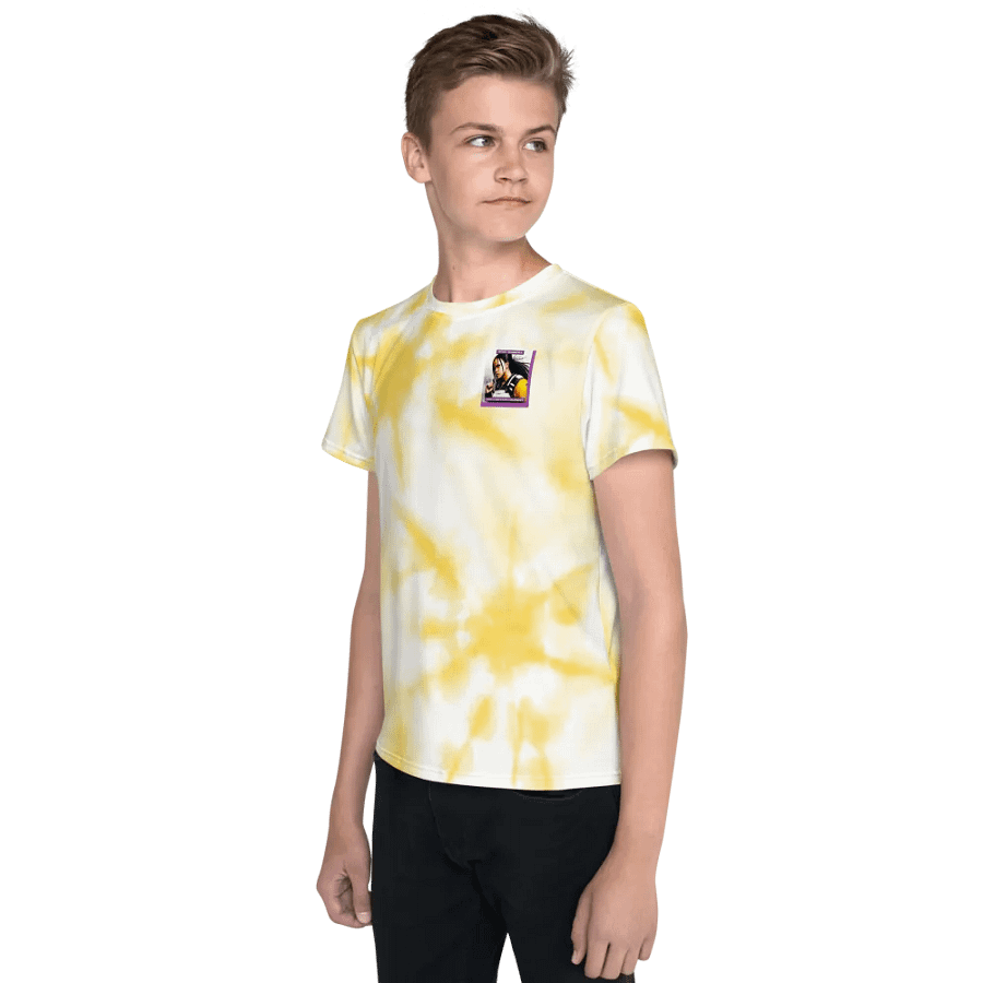 Warrior Dreams Tie-Dye Youth T-Shirt product image (7)