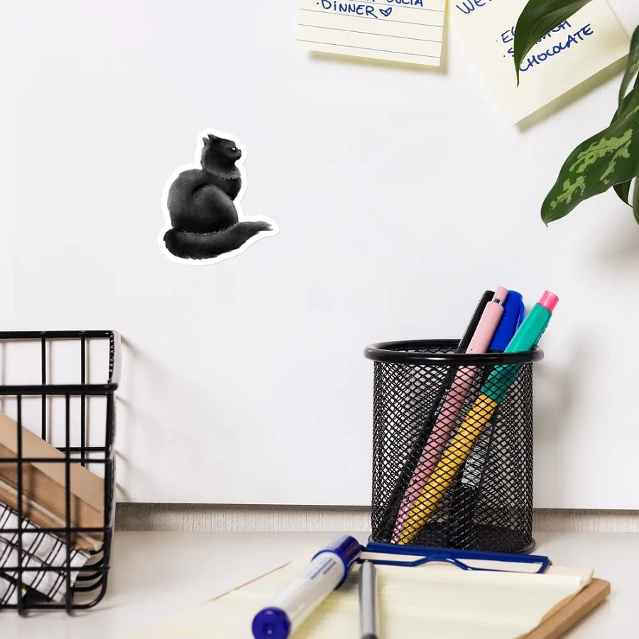 Fluffy Feline Die-Cut Magnets product image (12)