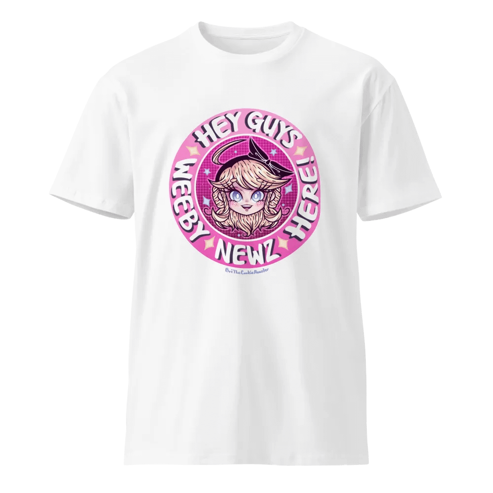 “Hey Guys” Chibi Weeby Cotton T-Shirt product image (3)