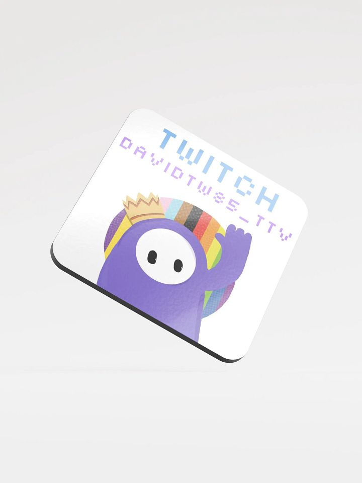 Purple Fall Guys Coaster product image (1)