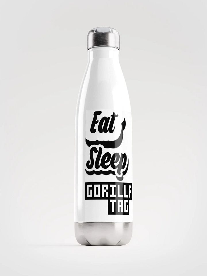 Eat Sleep Gorilla Tag Bottle product image (1)