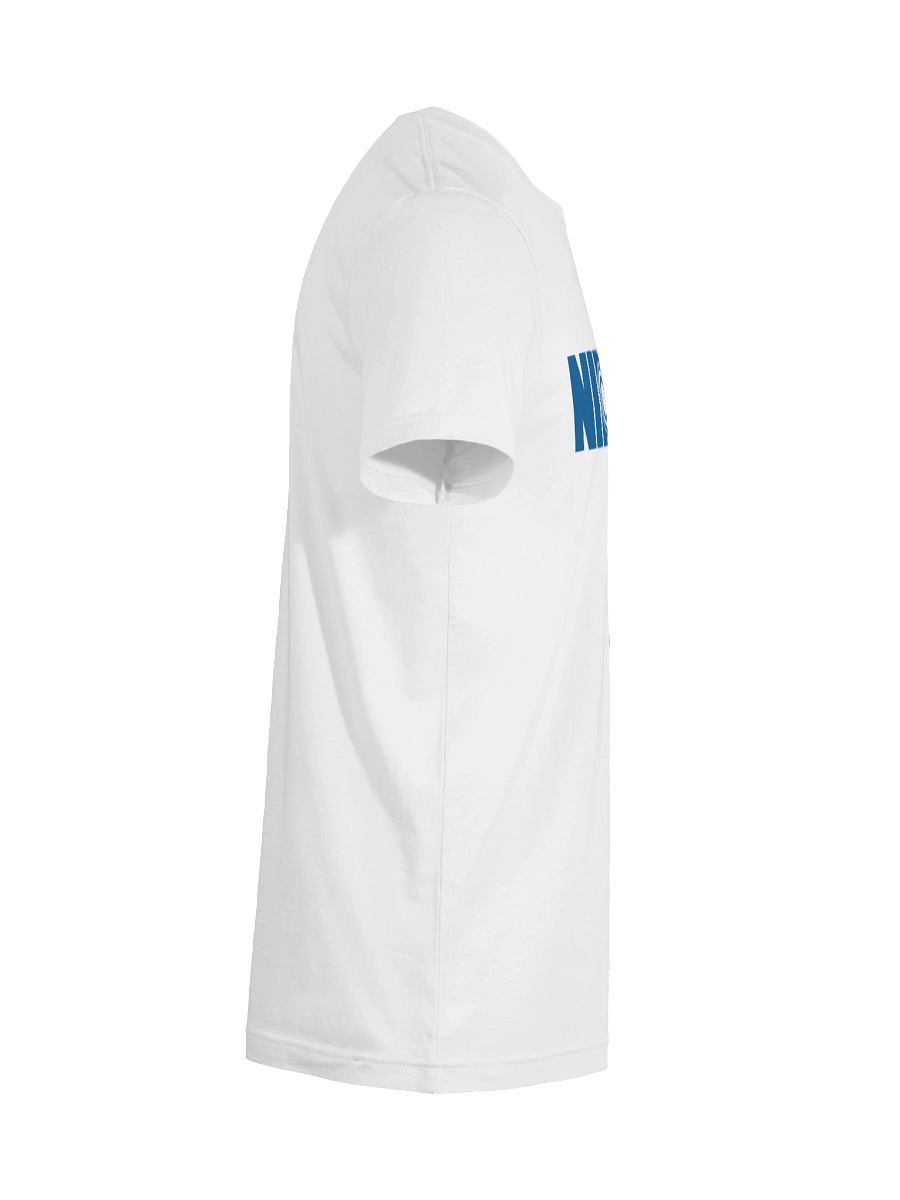 NIRMA Logo Tee – White | Bella + Canvas 3001 product image (12)