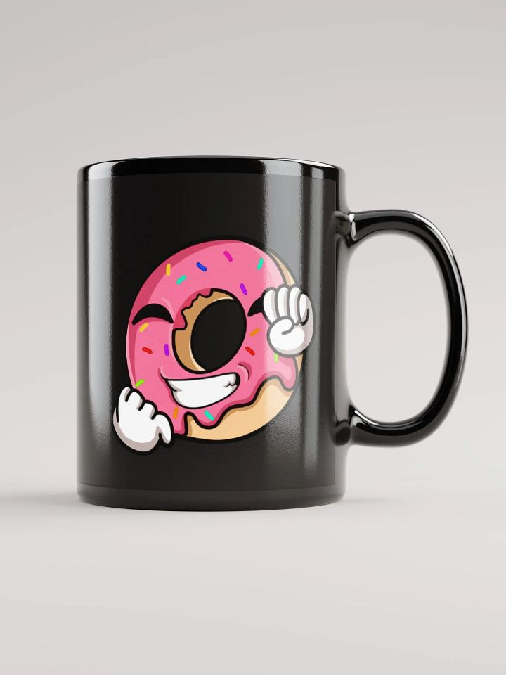 Donut Mug Black product image (1)