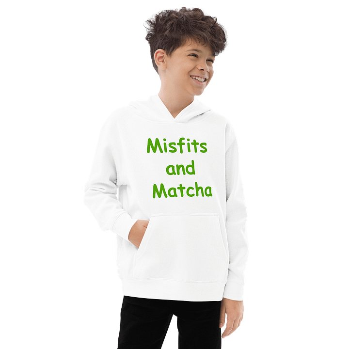 Kids Misfits and Matcha Name Pullover Hoodie product image (8)