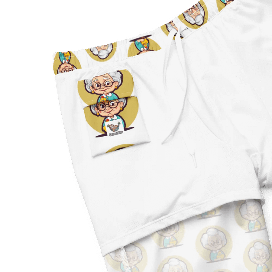 Eccentric Elderly All-Over Swim Trunks product image (6)