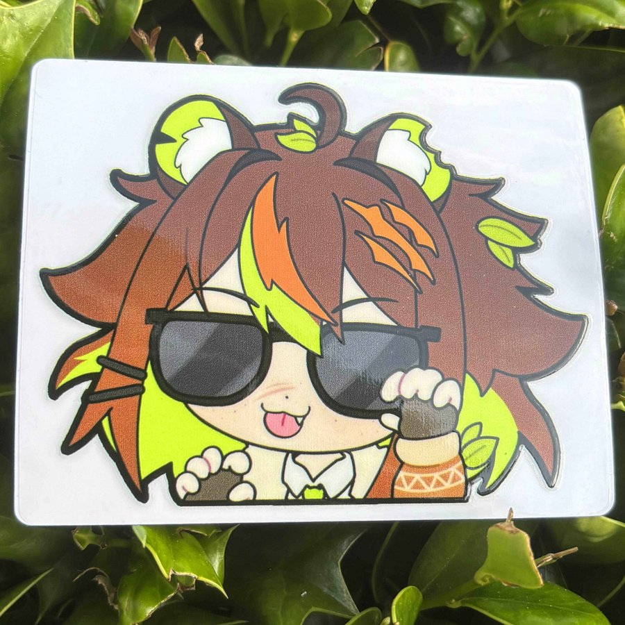 FURIRIRI Peeker Bumper Sticker [PREORDER] product image (1)