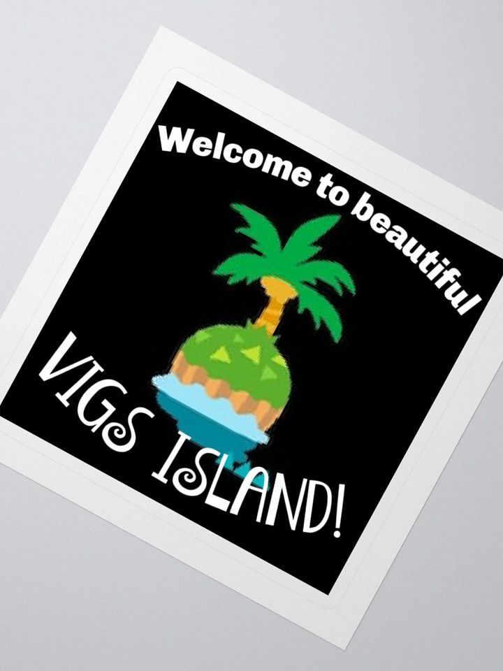 Vigs Island sticker product image (2)