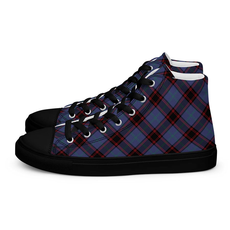 Rutherford Tartan Men's High Top Shoes product image (4)
