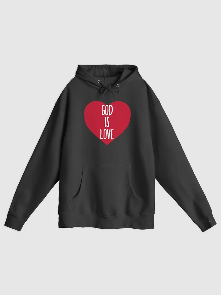 God is Love Heart | Christian Faith Unisex Hoodie product image (5)