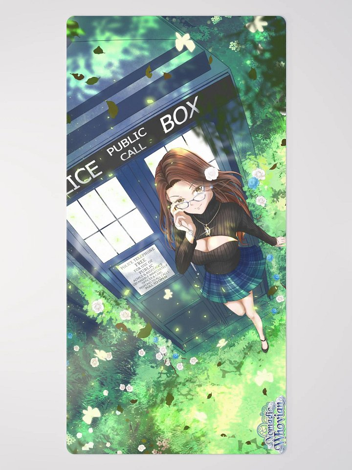 Garden Tardis Gaming Mouse Pad product image (2)