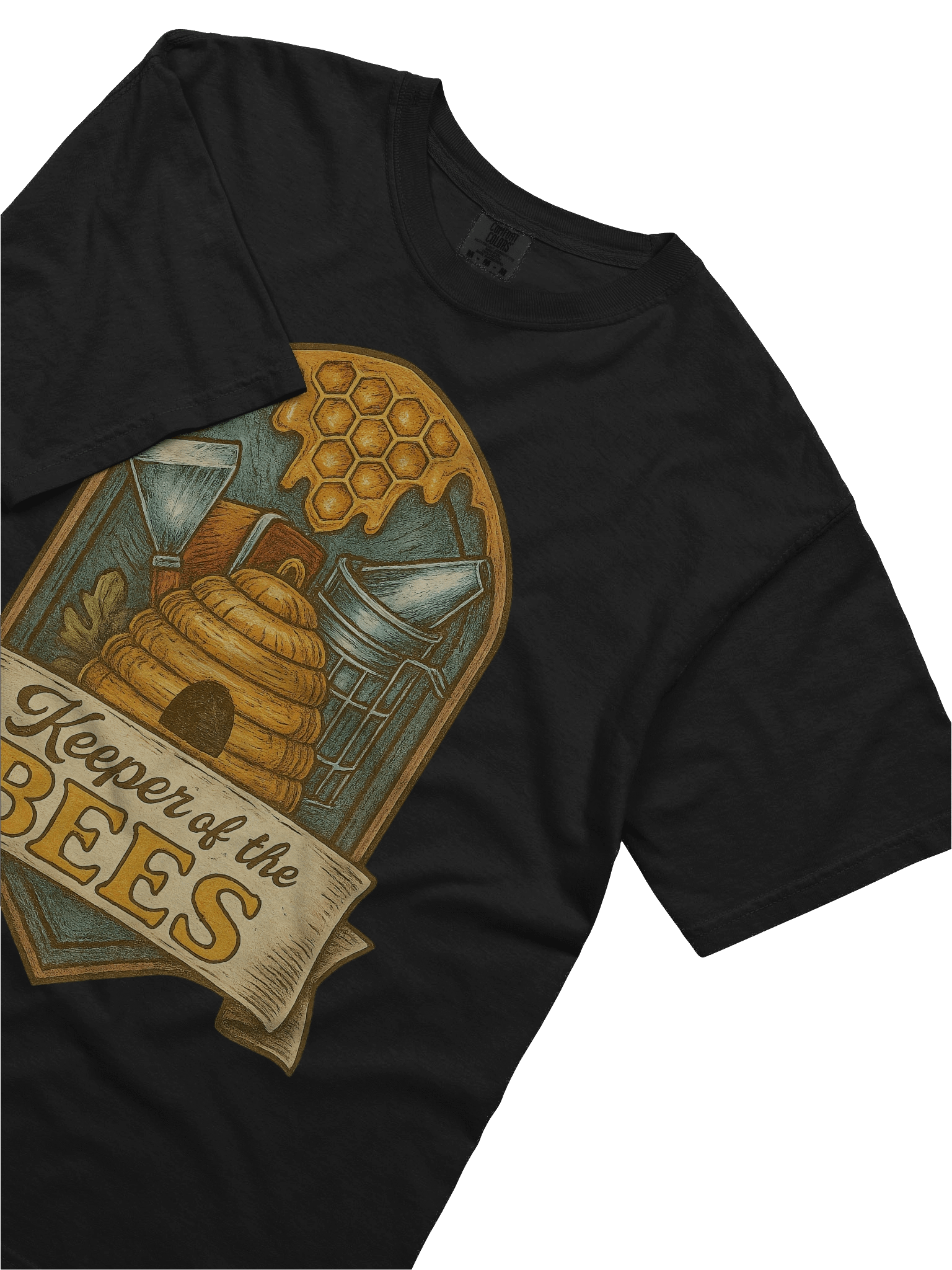 Keeper of the Bees T shirt - Beekeeping T shirt Gift for Bee Lovers & Backyard Beekeepers product image (5)
