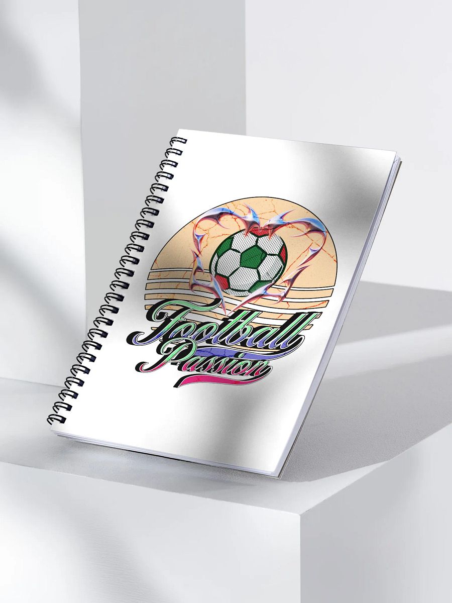 Passion Football Soccer Play Spiral Notebook product image (3)