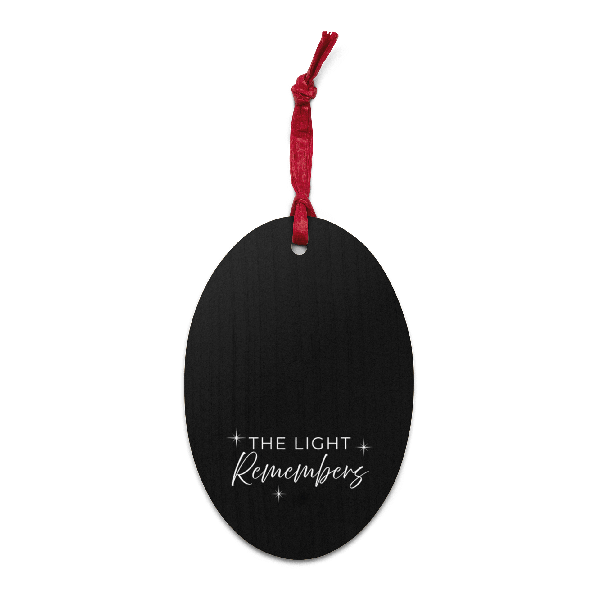 The LIGHT Remembers Ornament | Memorial Christmas Ornament product image (3)