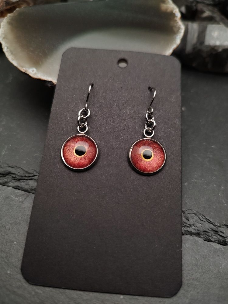 Earrings Eyes - Ember Aura Ward product image (3)