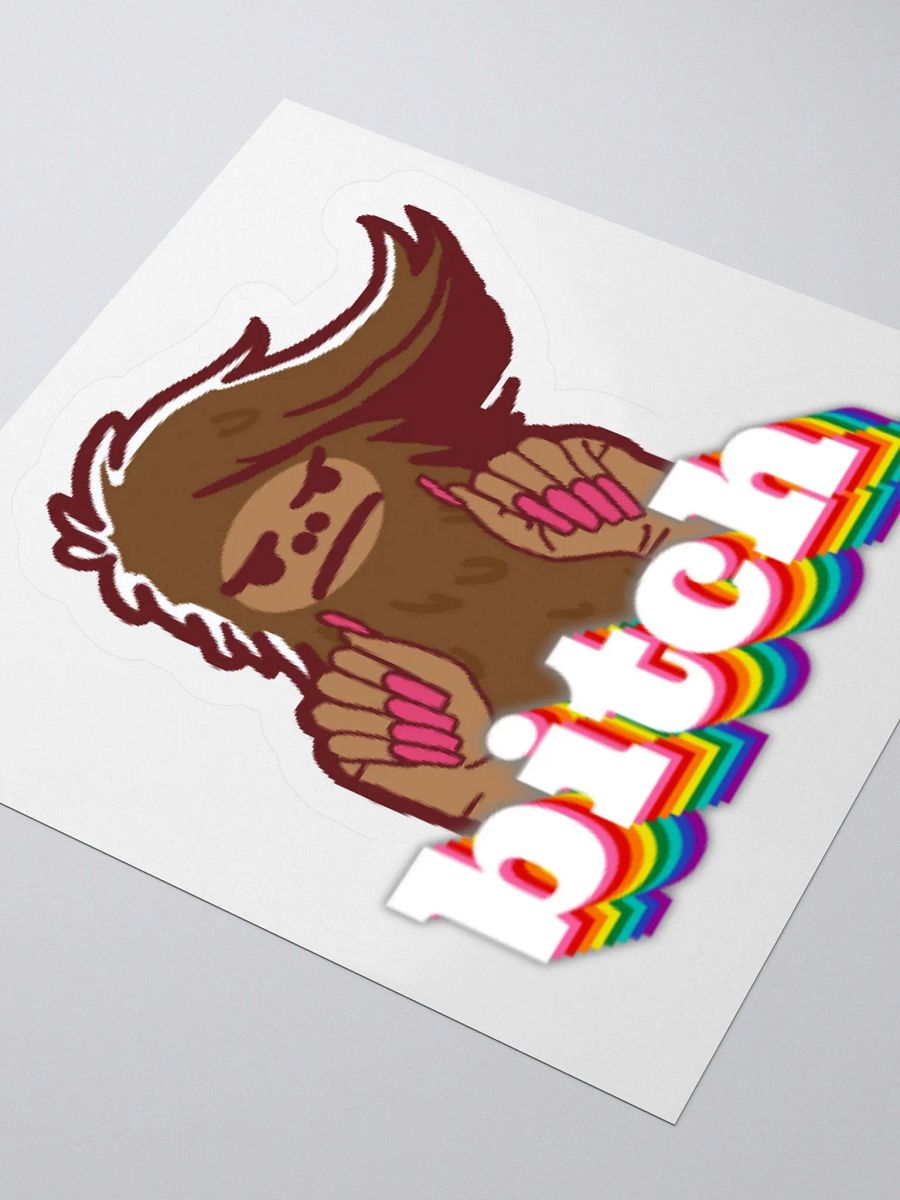 bigfoot b!tch sticker product image (8)