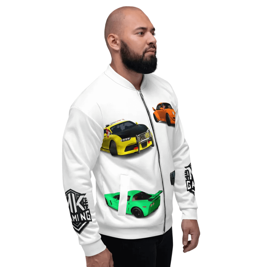 Speedster Dreams All-Over Print Bomber Jacket product image (5)