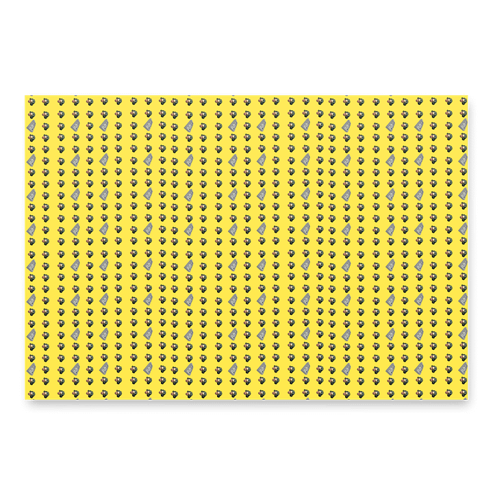 Analogic III by Frank Fonik, EDM Techno Wrapping Paper Sheets (3) product image (2)
