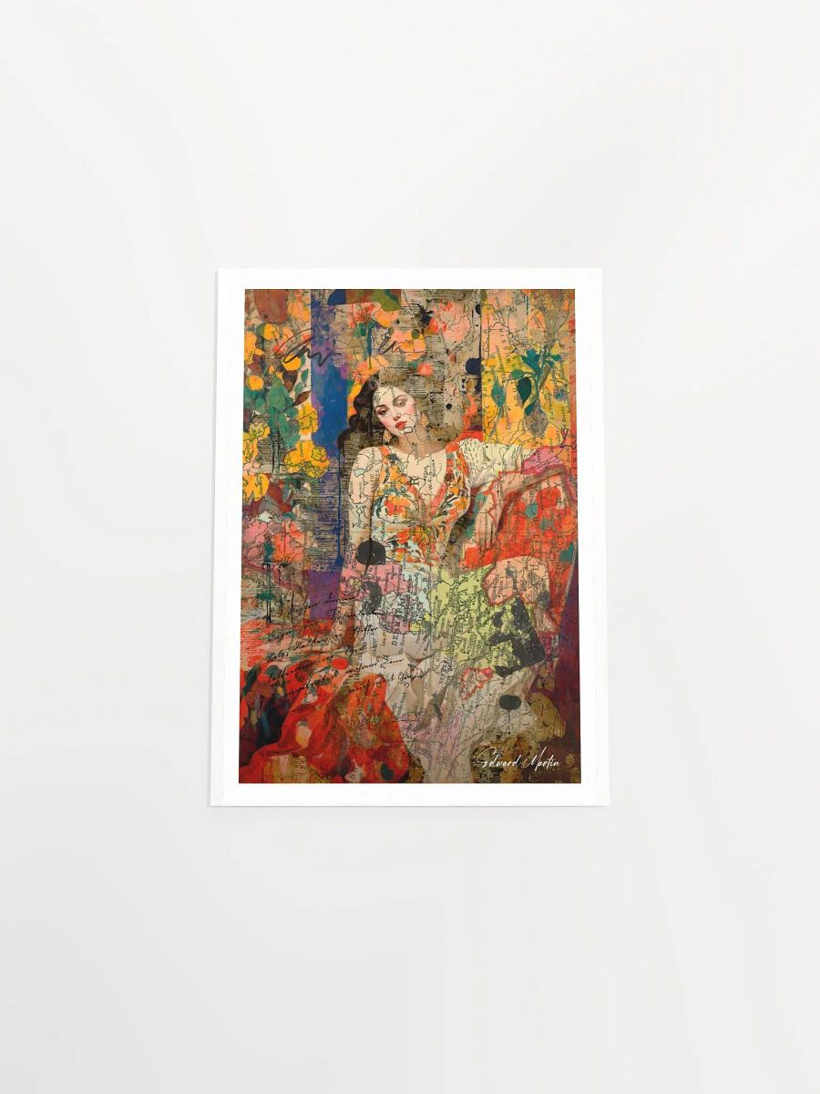 Lady of the World by Edward Martin-Vibrant Layers Poster Print product image (5)