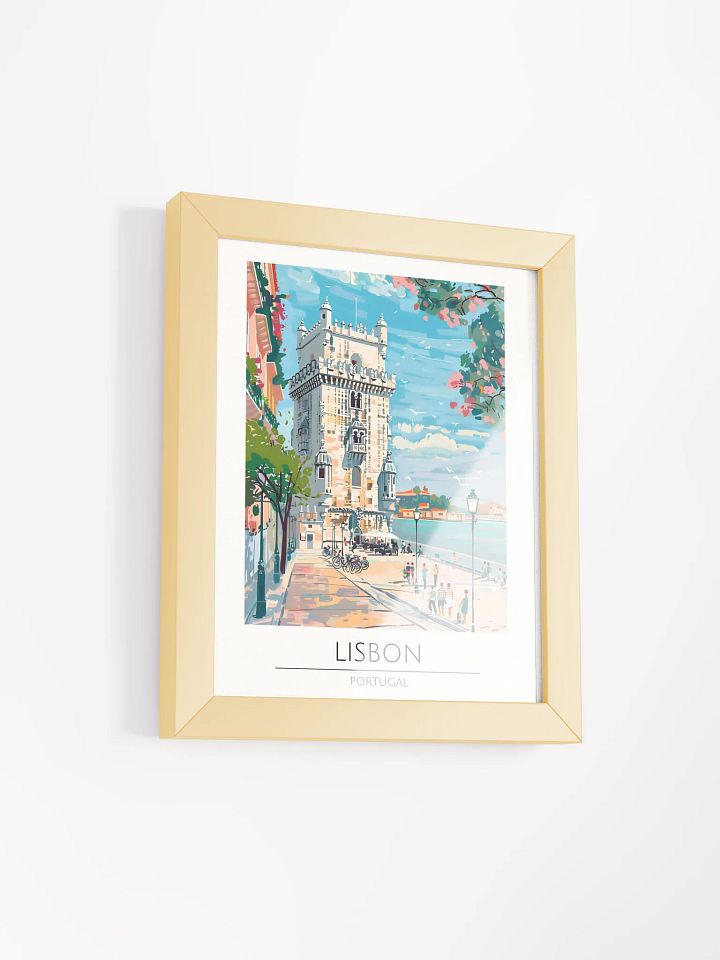 Lisbon Portugal Framed Travel Poster product image (2)