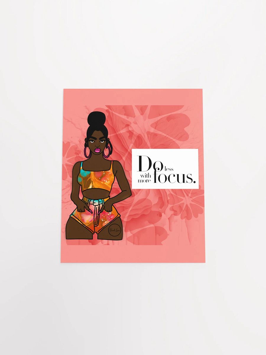 Focus Femme: Matte Paper Poster product image (4)